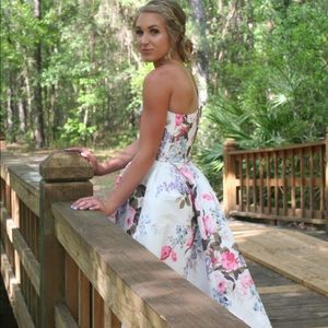 Sherri Hill High Low Gown
